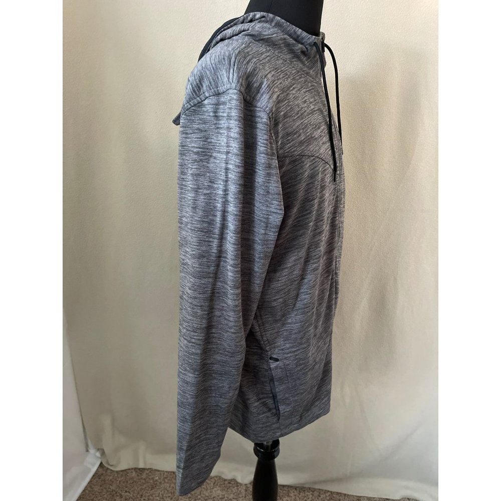 Balance Collection Gray Static Lightweight Full Zip Hooded Jacket, Large - Picture 4 of 12